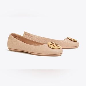 Tory Burch Minnie Travel Ballet Flat, Quilted Leather